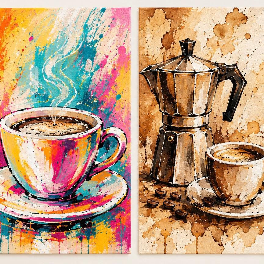 Coffee and Paint - In Darmstadt - 17.10.2026 um 11 Uhr
