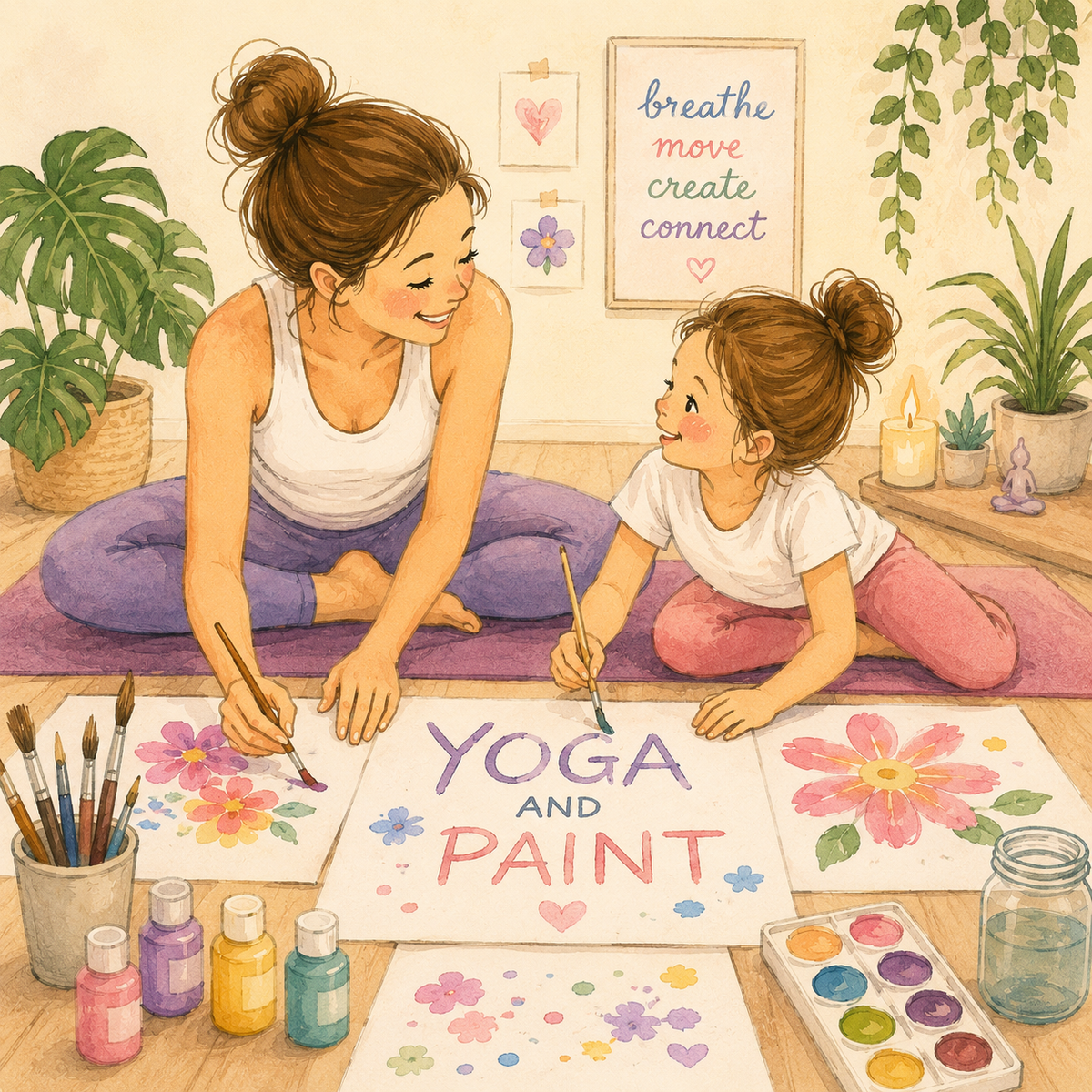 Yoga and Paint (Kids Edition) - 18.09.2026