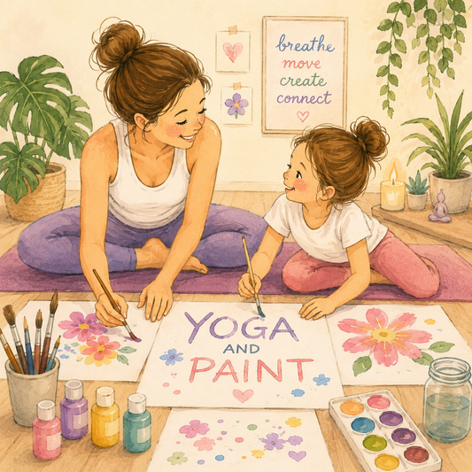 Yoga and Paint Kids in Koblenz (Helloween Edition)- 16.10.2026 um 15:30 Uhr