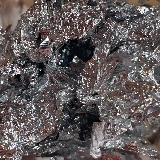 Blattgold silber