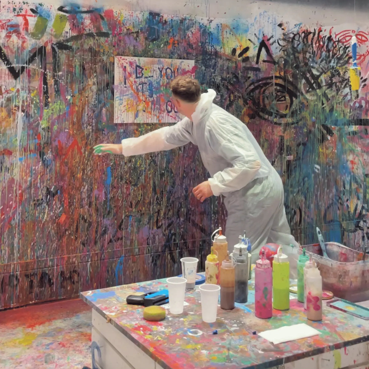 Actionpainting Darmstadt Erwachsene